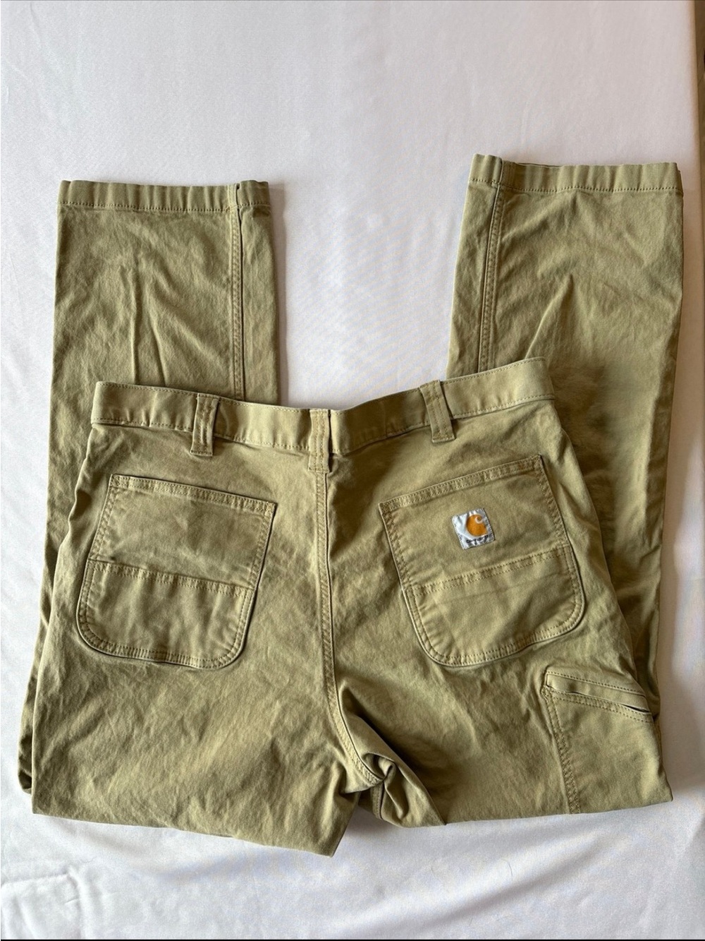 Carhartt Tan Relaxed Fit Workwear Cargo Pants - Picture 7 of 7